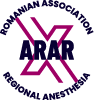 The National Congress of the Romanian Association of Regional Anesthesia and Pain Therapy Logo